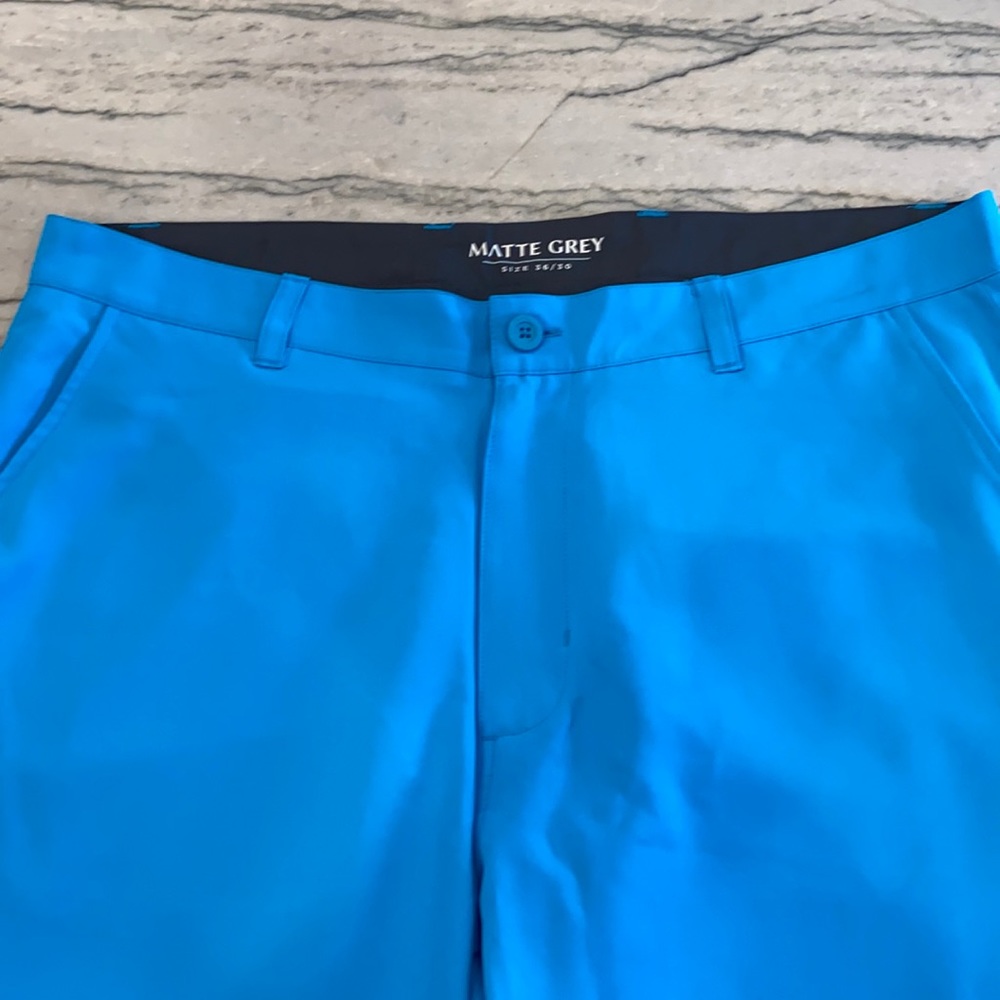 Mint Matte Grey Golf Pants